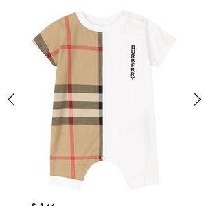 Burberry onesie
